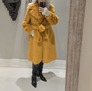 Muer Faux Fur Coat Med